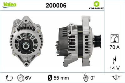 Alternator VALEO 200006