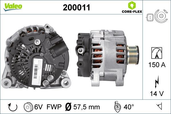 VALEO 200011 Alternator