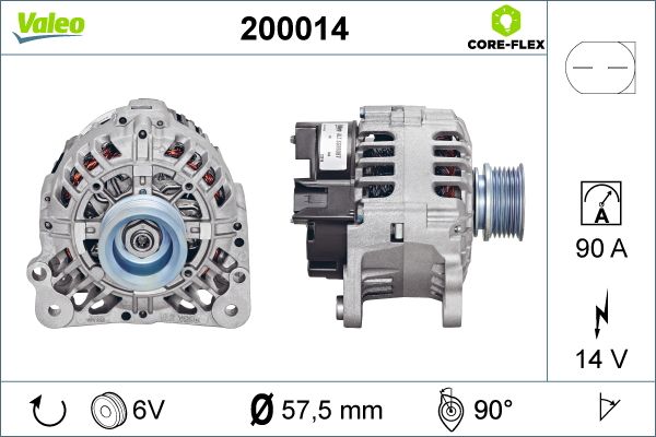 VALEO 200014 Alternator