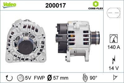 Alternator VALEO 200017