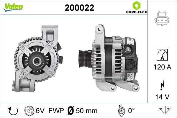 VALEO 200022 Alternator