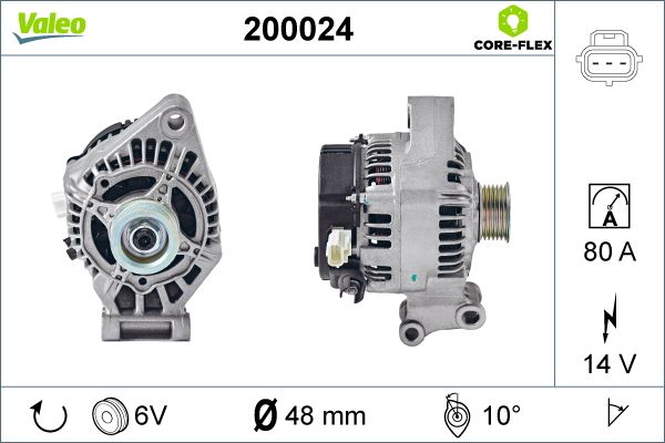 VALEO 200024 Alternator