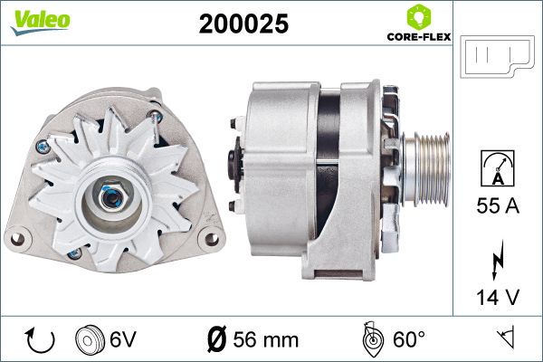 VALEO 200025 Alternator