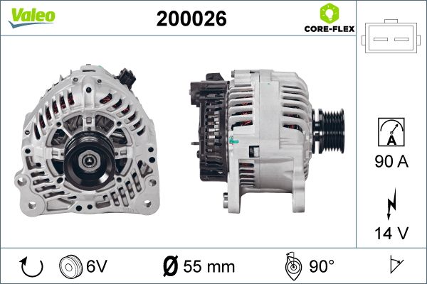 VALEO 200026 Alternator