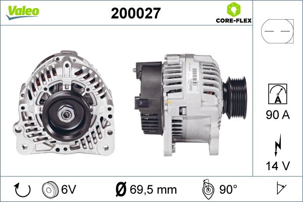 VALEO 200027 Alternator