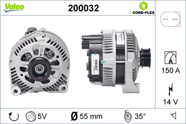 VALEO 200032 Alternator