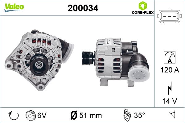 VALEO 200034 Alternator