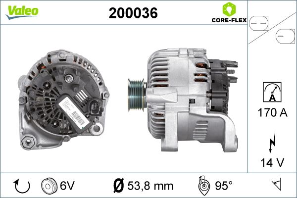 VALEO 200036 Alternator