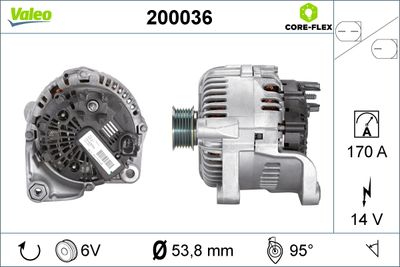 Alternator VALEO 200036