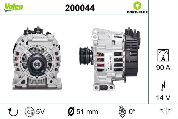 VALEO 200044 Alternator