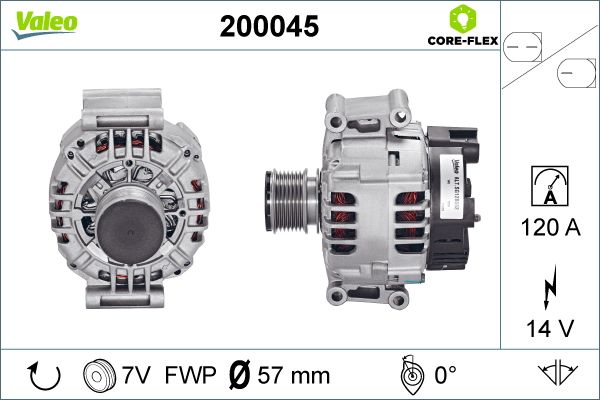 VALEO 200045 Alternator
