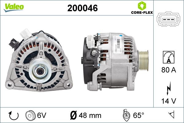 VALEO 200046 Alternator
