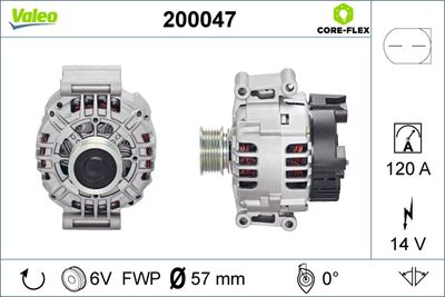 Alternator VALEO 200047
