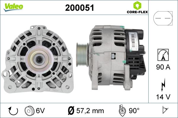 VALEO 200051 Alternator