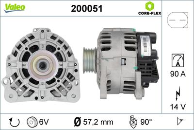 Alternator VALEO 200051