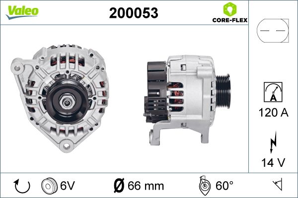 VALEO 200053 Alternator
