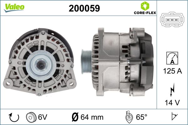 VALEO 200059 Alternator