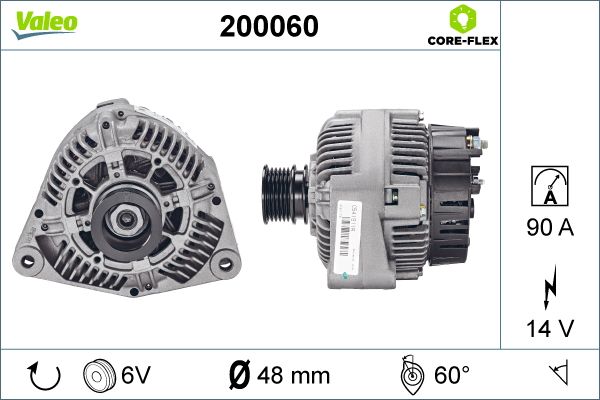 VALEO 200060 Alternator