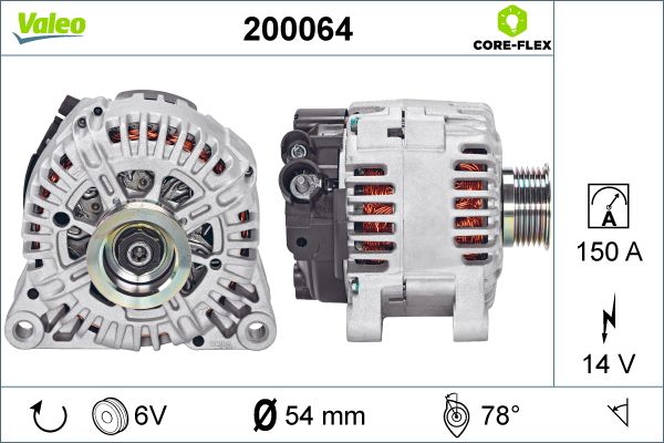 VALEO 200064 Alternator