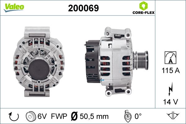 VALEO 200069 Alternator