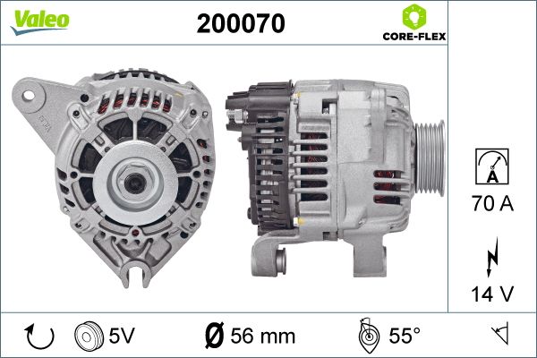 VALEO 200070 Alternator