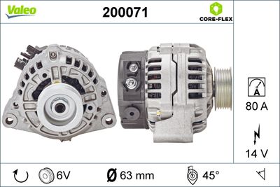 Alternator VALEO 200071