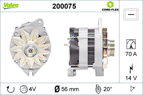 VALEO 200075 Alternator