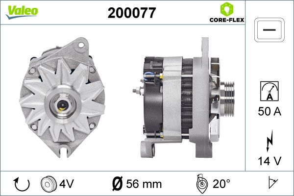 VALEO 200077 Alternator