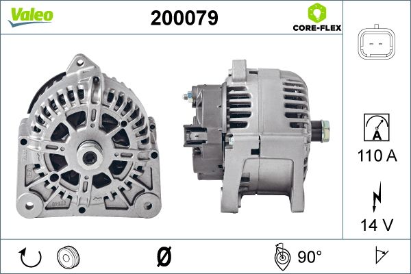 VALEO 200079 Alternator
