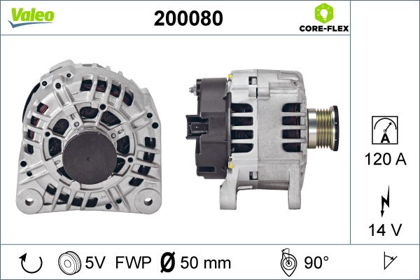 VALEO 200080 Alternator