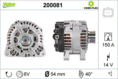 Alternator VALEO 200081