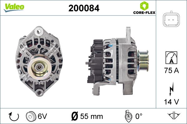 VALEO 200084 Alternator