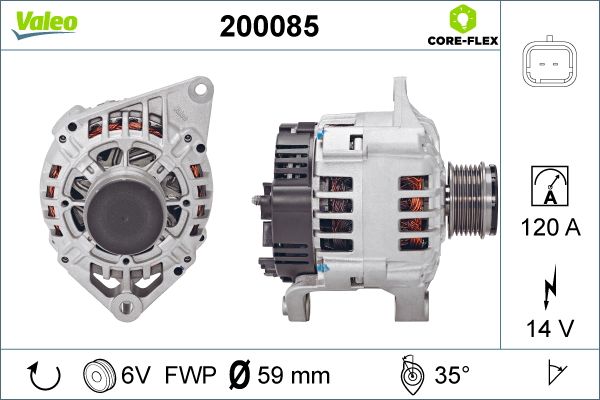 VALEO 200085 Alternator