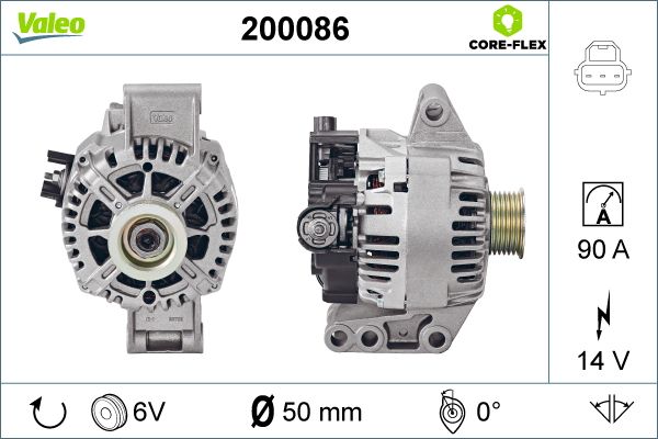 VALEO 200086 Alternator