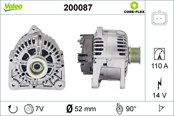 VALEO 200087 Alternator