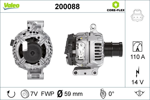 VALEO 200088 Alternator