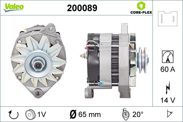 VALEO 200089 Alternator