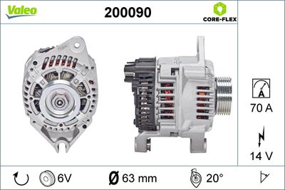 Alternator VALEO 200090