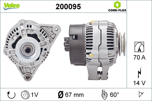 VALEO 200095 Alternator