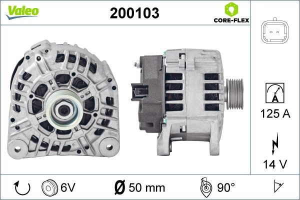 VALEO 200103 Alternator