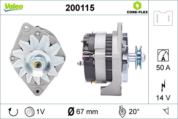 VALEO 200115 Alternator