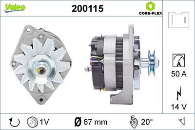 Alternator VALEO 200115
