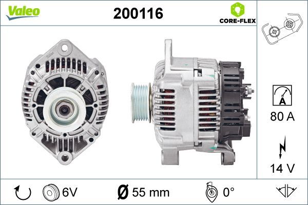 VALEO 200116 Alternator