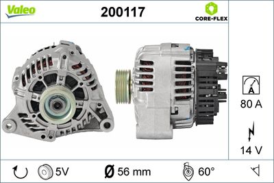 Alternator VALEO 200117