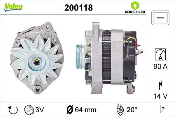 VALEO 200118 Alternator