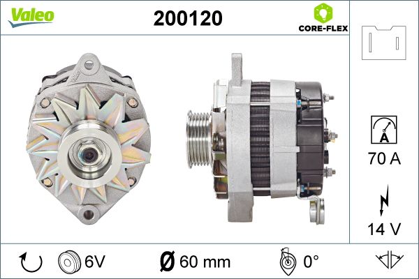 VALEO 200120 Alternator