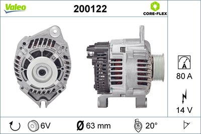 Alternator VALEO 200122