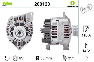 Alternator VALEO 200123