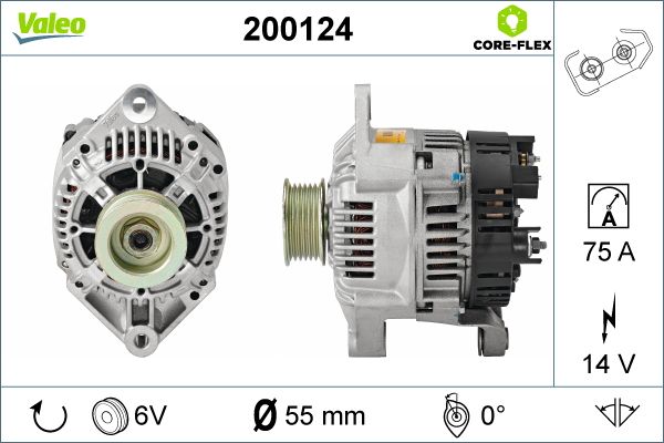 VALEO 200124 Alternator
