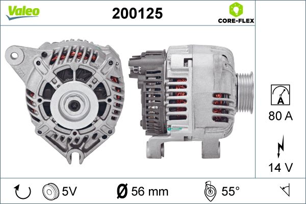 VALEO 200125 Alternator